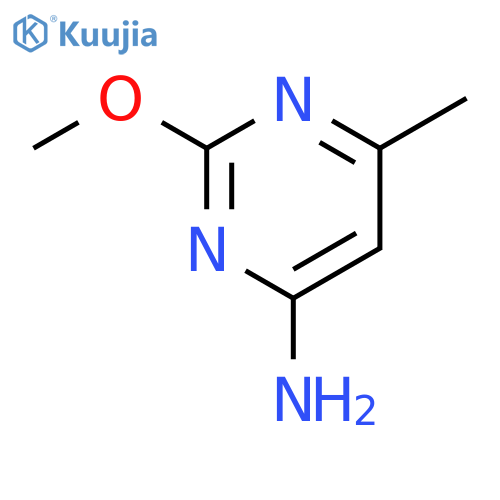 2-methoxy-6-methyl-pyrimidin-4-amine structure