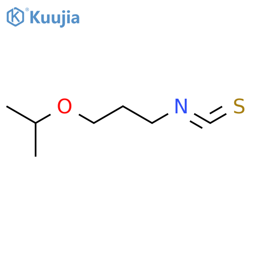 1-Isopropoxy-3-isothiocyanatopropane structure
