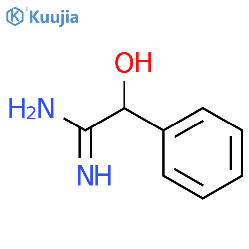2-hydroxy-2-phenylethanimidamide structure