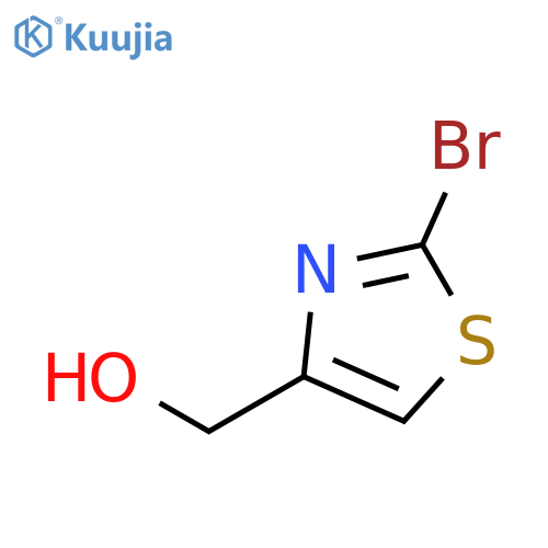 (2-bromo-1,3-thiazol-4-yl)methanol structure