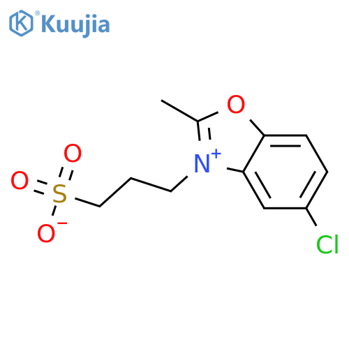3-(5-Chloro-2-Methyl-1,3-Benzothiazol-3-Ium-3-Yl)Propane-1-Sulfonate structure