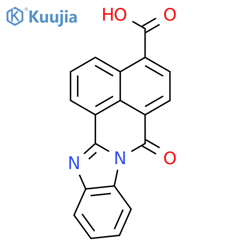 7H-Benzimidazo[2,1-a]benz[de]isoquinoline-4-carboxylic acid, 7-oxo- structure