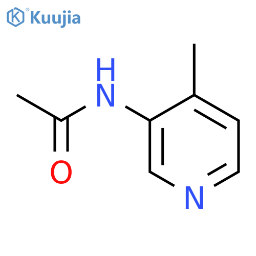 3-acetamido-4-picoline structure