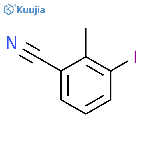 3-Iodo-2-Methylbenzonitrile structure