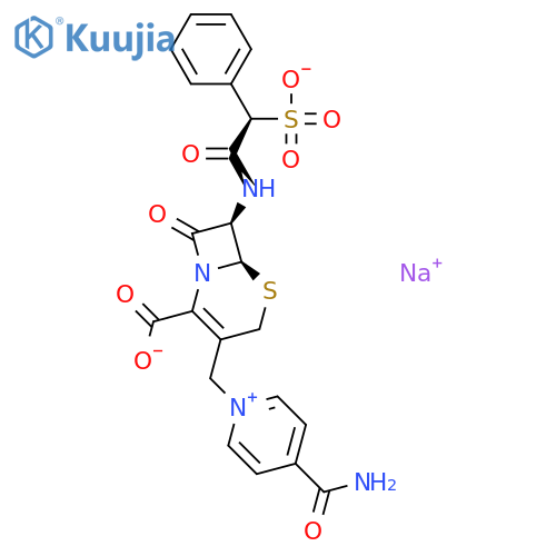 Cefsulodin sodium structure