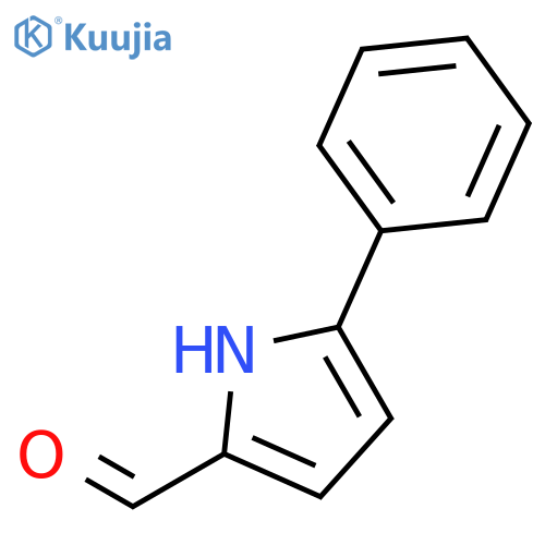 1H-Pyrrole-2-carboxaldehyde,5-phenyl- structure