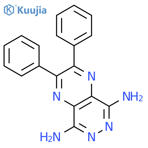 2,3-Diphenyl-5,8-diaminopyrazino2,3-dpyridazine structure