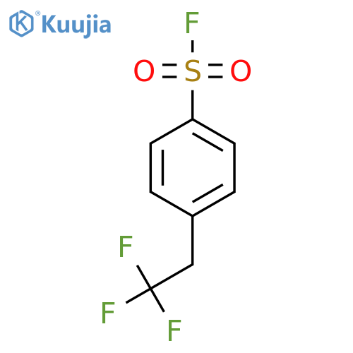 4-(2,2,2-Trifluoroethyl)benzene-1-sulfonyl fluoride structure