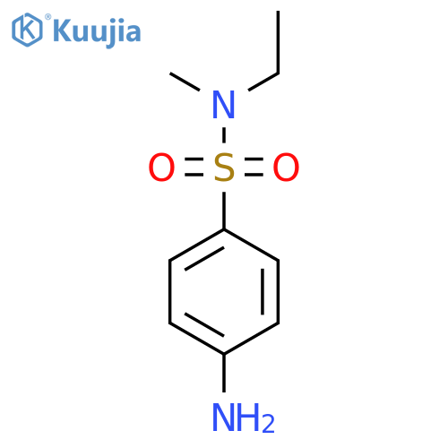 4-Amino-N-ethyl-N-methylbenzenesulfonamide structure
