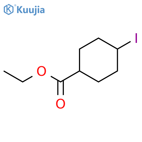 ethyl 4-iodocyclohexanecarboxylate structure