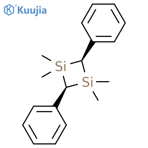 1,3-DISILACYCLOBUTANE, 1,1,3,3-TETRAMETHYL-2,4-DIPHENYL-, CIS- structure