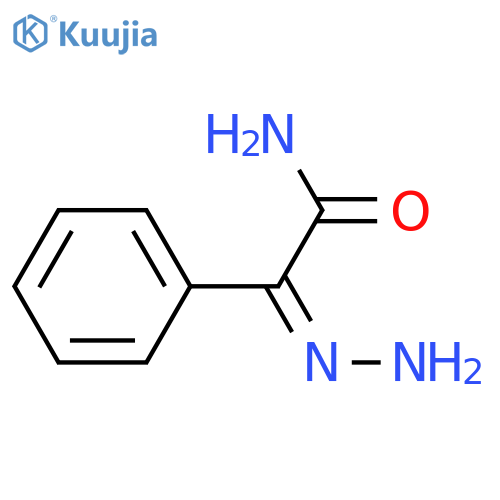 Benzeneacetamide, -alpha--hydrazono- (9CI) structure