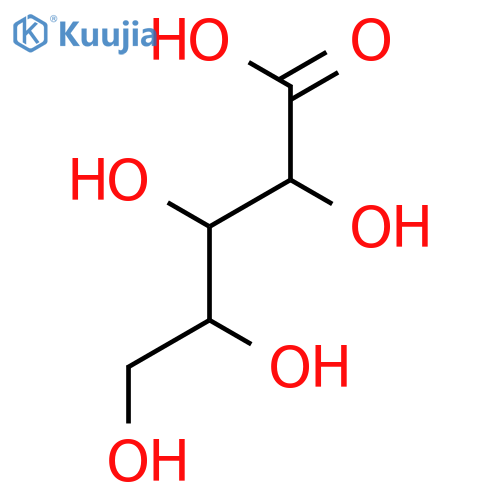 (2R,3S,4R)-2,3,4,5-Tetrahydroxypentanoic acid structure