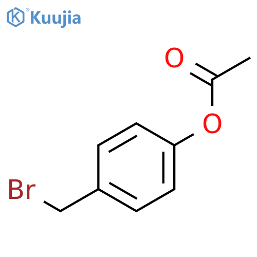 4-(Bromomethyl)phenyl acetate structure