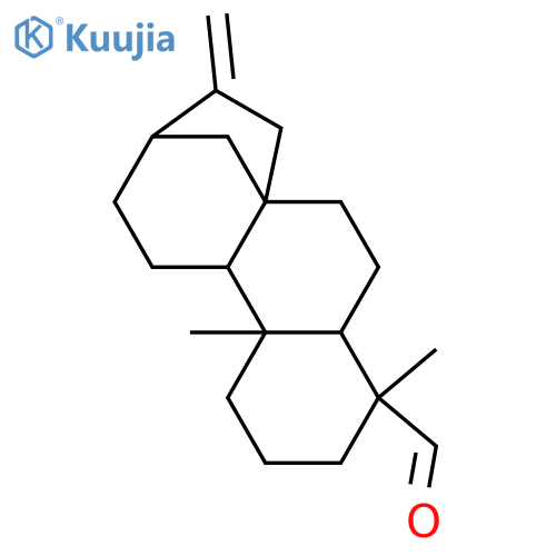 Kaur-16-en-18-al, (4β)- structure