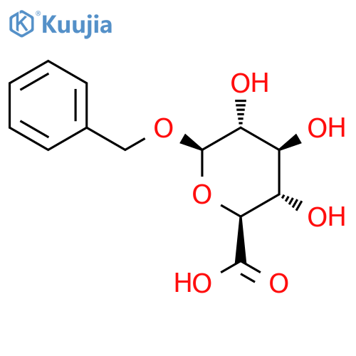 Benzyl b-D-Glucopyranosiduronic Acid structure