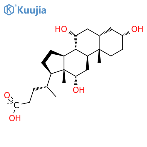 Cholic Acid-24-13C structure