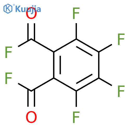 3,4,5,6-tetrafluorophthaloyl difluoride structure