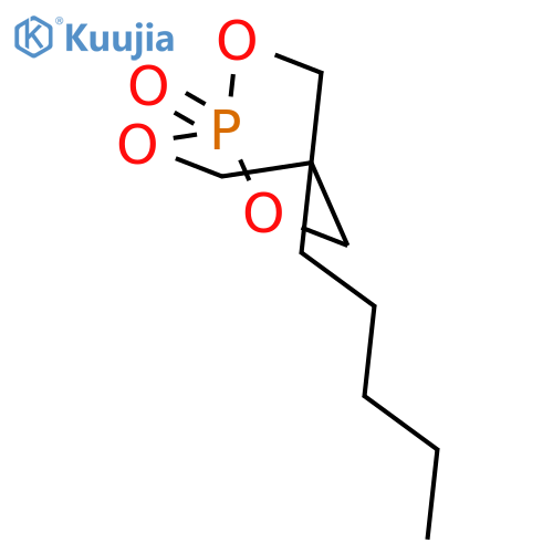 4-pentyl-2,6,7-trioxa-1-phosphabicyclo[2.2.2]octane 1-oxide structure