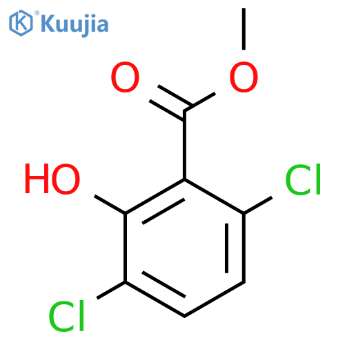 Methyl 3,6-dichloro-2-hydroxybenzoate structure