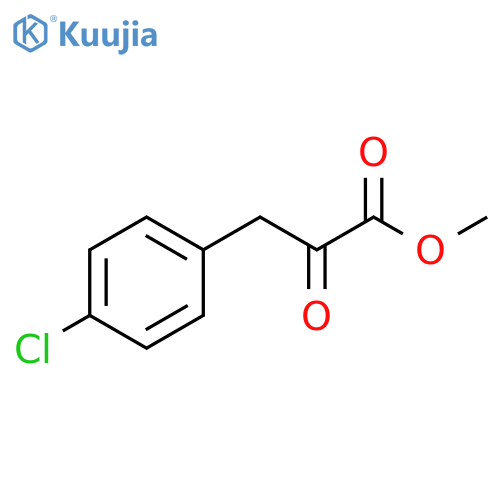 Methyl 3-(4-chlorophenyl)-3-oxopropanoate structure