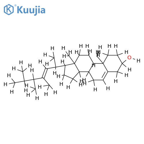 (3beta,24xi)-23-Methylergosta-5,22-dien-3-ol structure