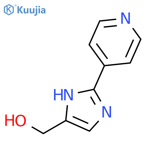 1H-IMIDAZOLE-4-METHANOL, 2-(4-PYRIDINYL)- structure