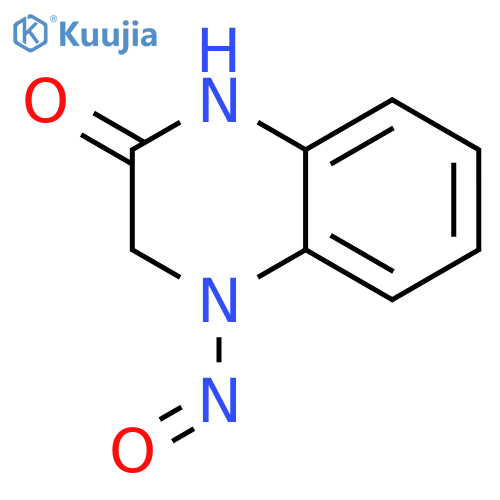 2(1H)-Quinoxalinone,3,4-dihydro-4-nitroso-(9CI) structure