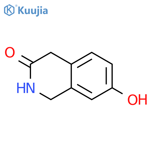 1,4-Dihydro-7-hydroxy-3(2H)-isoquinolinone structure