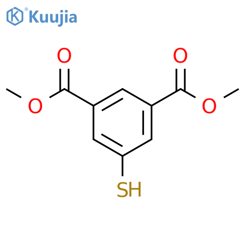 1,3-BENZENEDICARBOXYLIC ACID, 5-MERCAPTO-, DIMETHYL ESTER structure