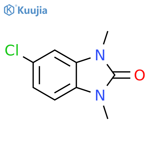 2H-Benzimidazol-2-one, 5-chloro-1,3-dihydro-1,3-dimethyl- structure