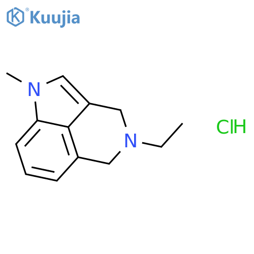 4-ethyl-1-methyl-1,3,4,5-tetrahydropyrrolo[4,3,2-de]isoquinoline hydrochloride structure
