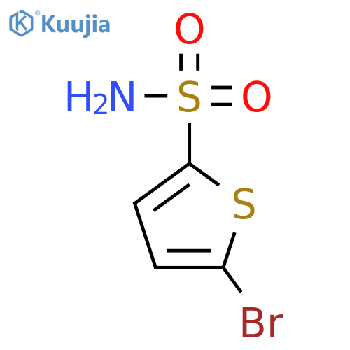 5-bromothiophene-2-sulfonamide structure
