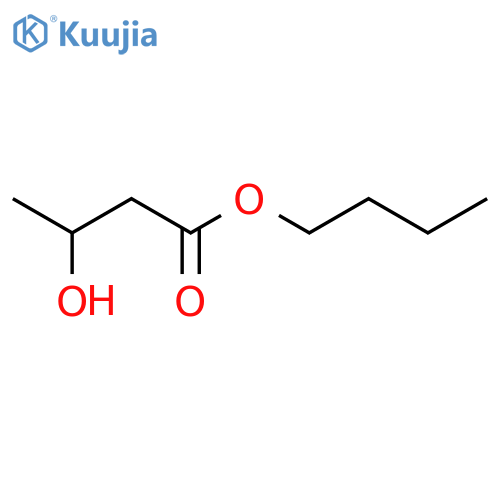 Butanoic acid, 3-hydroxy-, butyl ester structure
