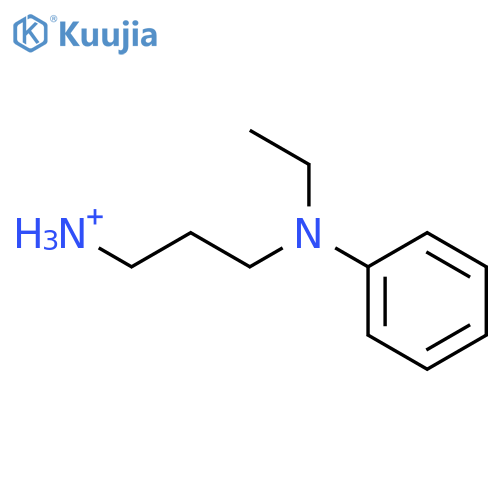 N-(γ-Aminopropyl)-N-ethylaniline structure