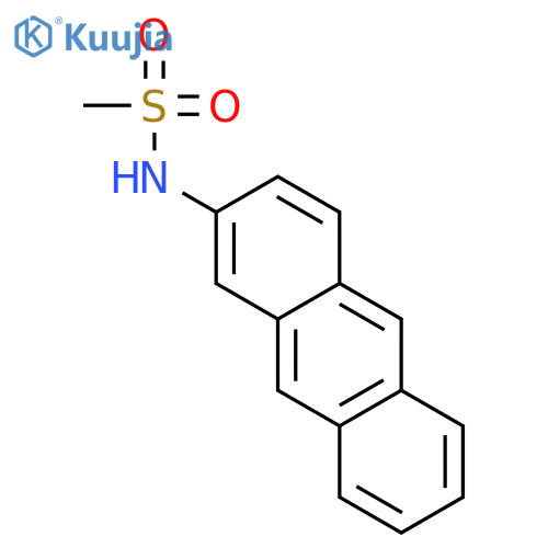 METHANESULFONAMIDE, N-2-ANTHRACENYL- structure