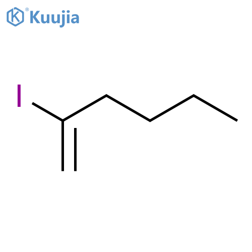 1-Hexene, 2-iodo- structure