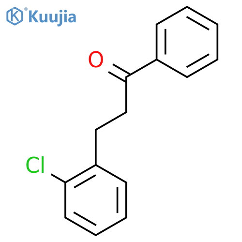 3-(2-Chlorophenyl)-1-phenylpropan-1-one structure