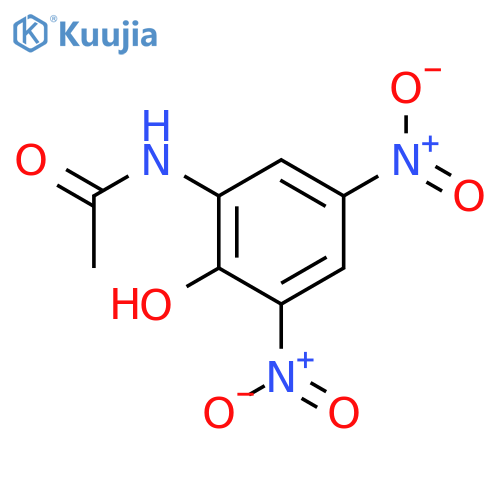 Acetamide,N-(2-hydroxy-3,5-dinitrophenyl)- structure