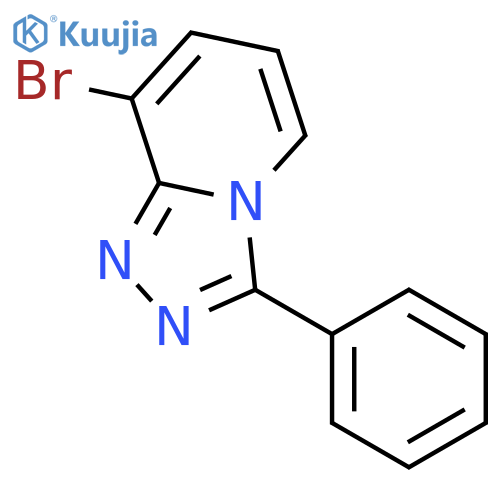 8-Bromo-3-phenyl-[1,2,4]triazolo[4,3-a]pyridine structure