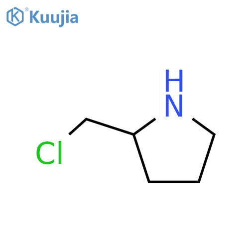 2-(Chloromethyl)pyrrolidine structure