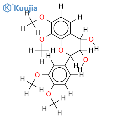 3',4',7,8-Tetra-Me ether-(2R,3S,4R)-3,3',4,4',7,8-Hexahydroxyflavan structure