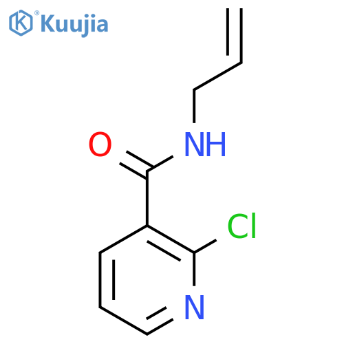 N-Allyl-2-chloronicotinamide structure