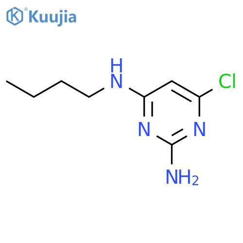 N4-butyl-6-chloropyrimidine-2,4-diamine structure
