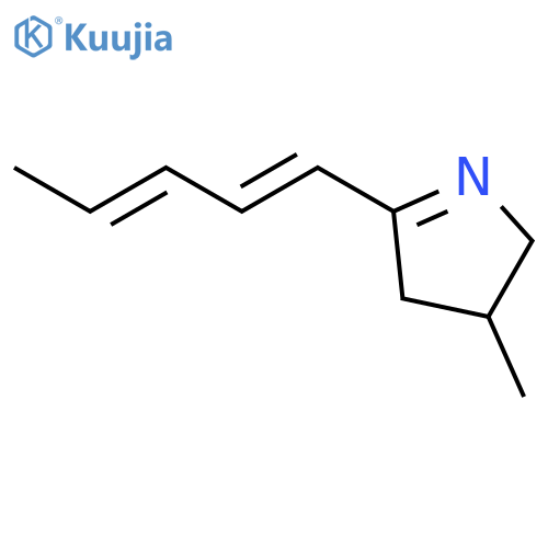 (E,E)-4-Methyl-2-pentadienyl-1-pyrrolin structure