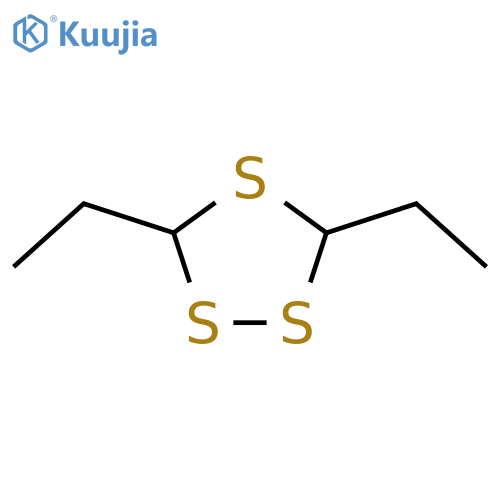 1,2,4-Trithiolane, 3,5-diethyl- structure