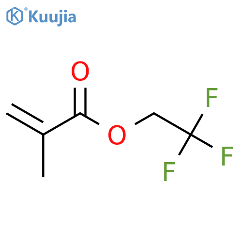 2,2,2-trifluoroethyl 2-methylprop-2-enoate structure