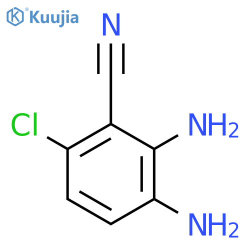 2,3-Diamino-6-chlorobenzonitrile structure