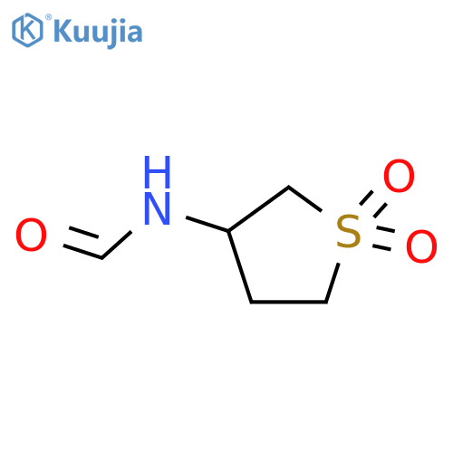 N-(1,1-dioxo-1lambda6-thiolan-3-yl)formamide structure
