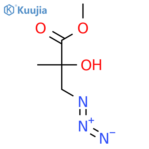(2S)-3-Azido-2-hydroxy-2-methyl-propanoic Acid Methyl Ester structure
